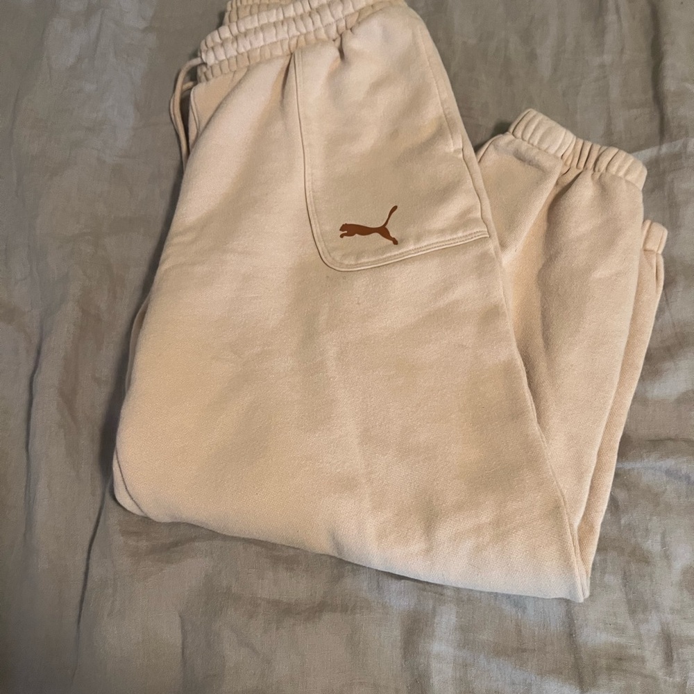 Puma Kids Cream Joggers